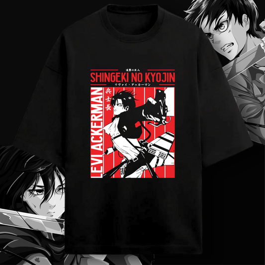 Levi Ackerman Oversized T-Shirt