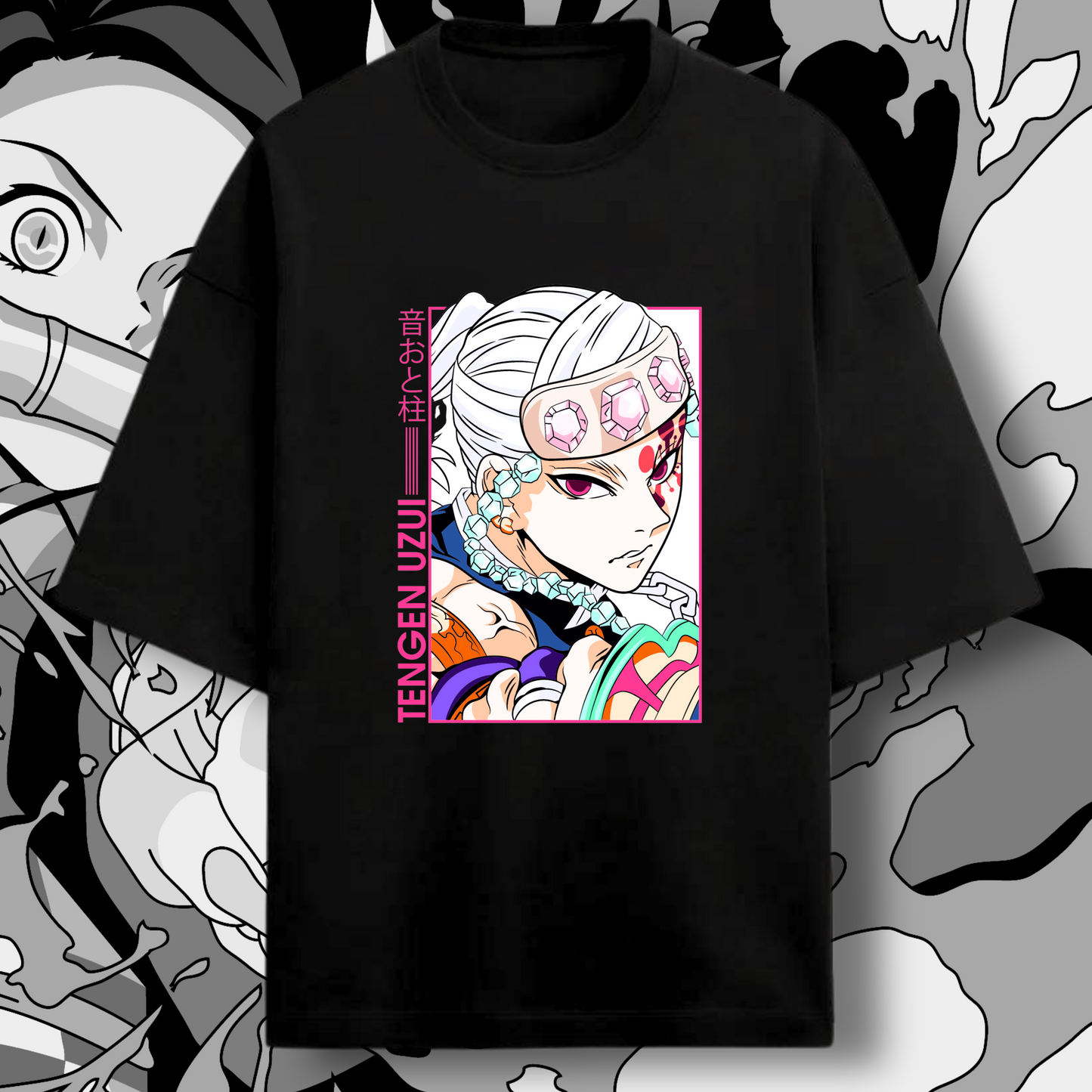 Tengen Uzui Sound Hashira Oversized T-Shirt