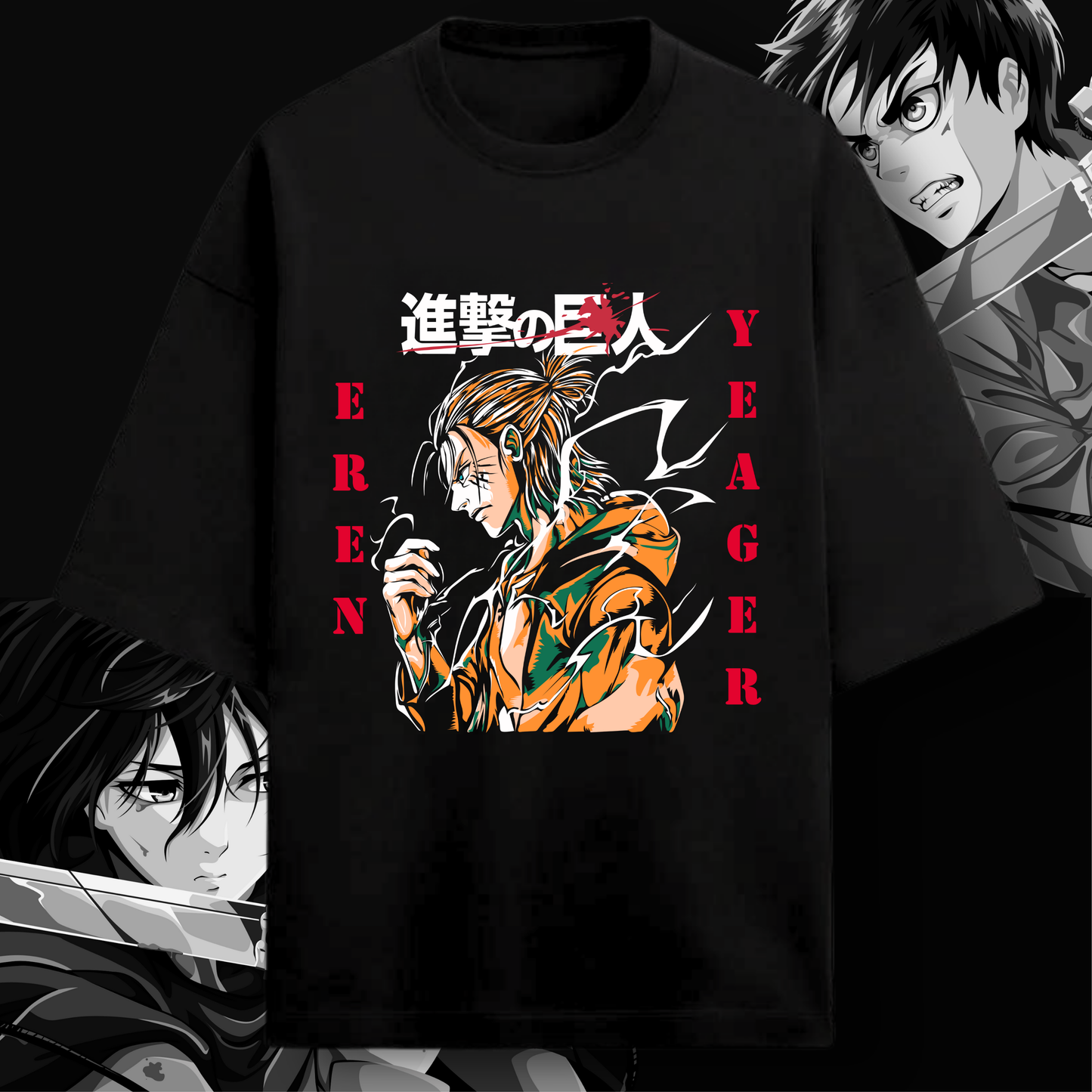 Eren Yeager Oversized T-Shirt