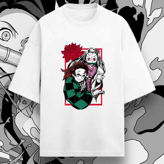 Tanjiro Nezuko Oversized T-Shirt