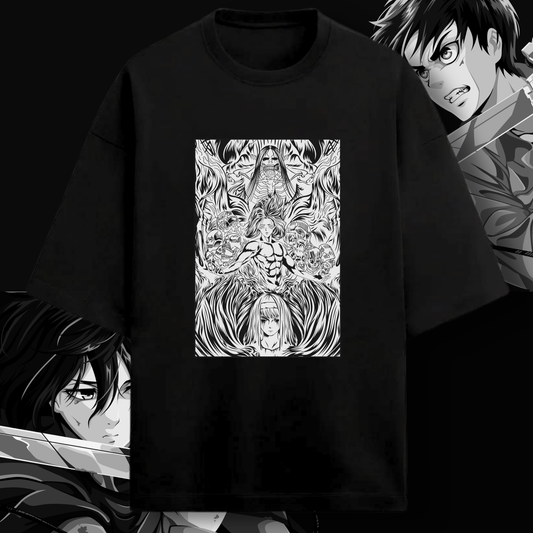 Shingeki no Kyojin - Attack on Titan - Oversized T-Shirt