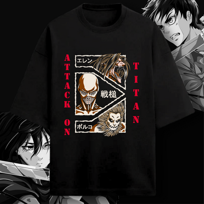 Attack on Titan Oversized T-Shirt