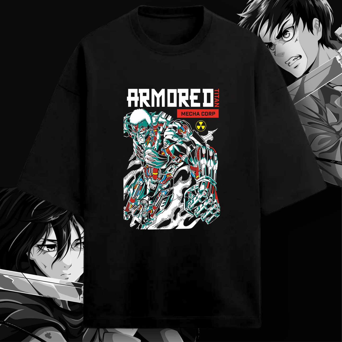 Armored Titan Oversized T-Shirt