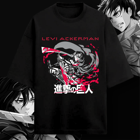 Levi Ackerman Oversized T-Shirt