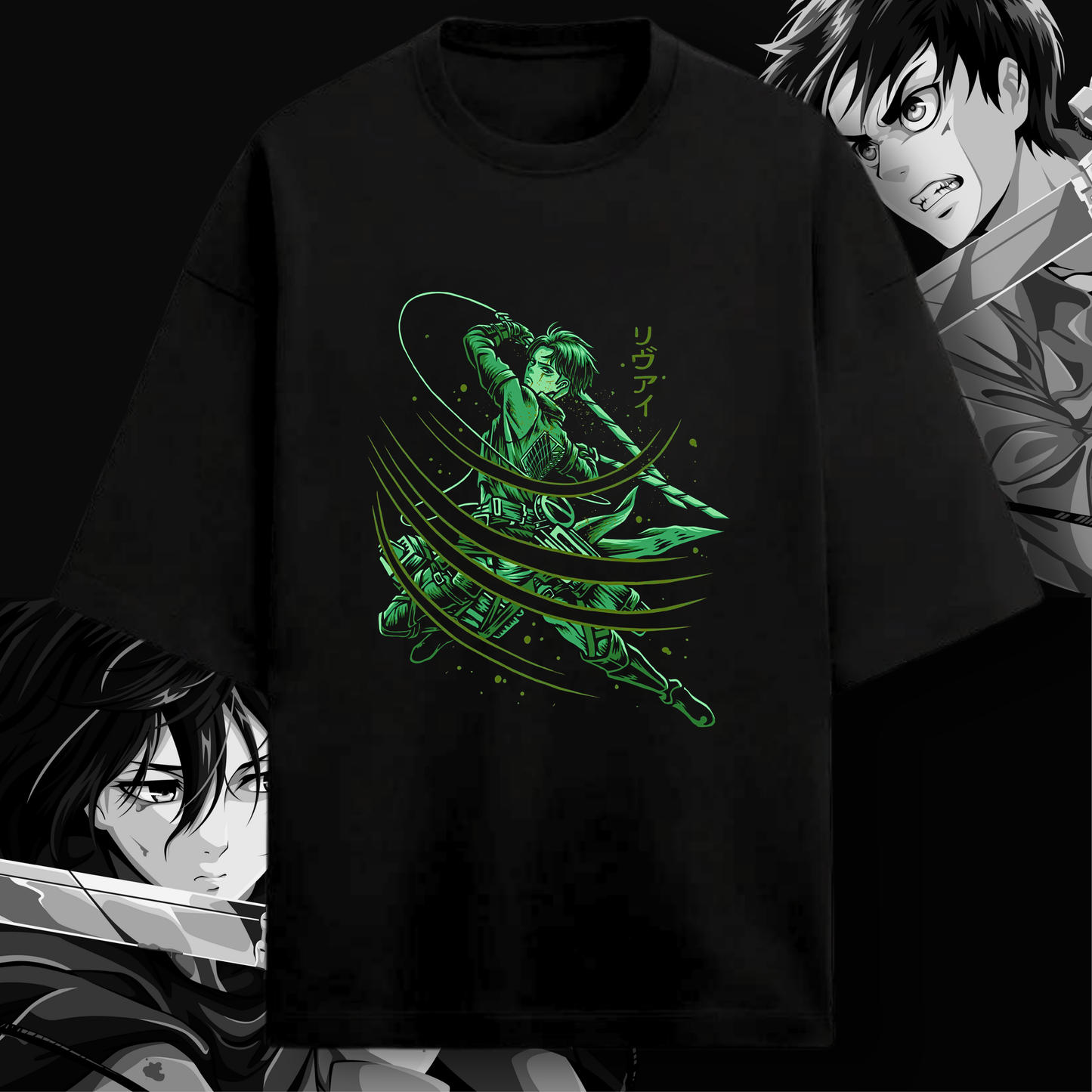 Levi Ackerman Oversized T-Shirt