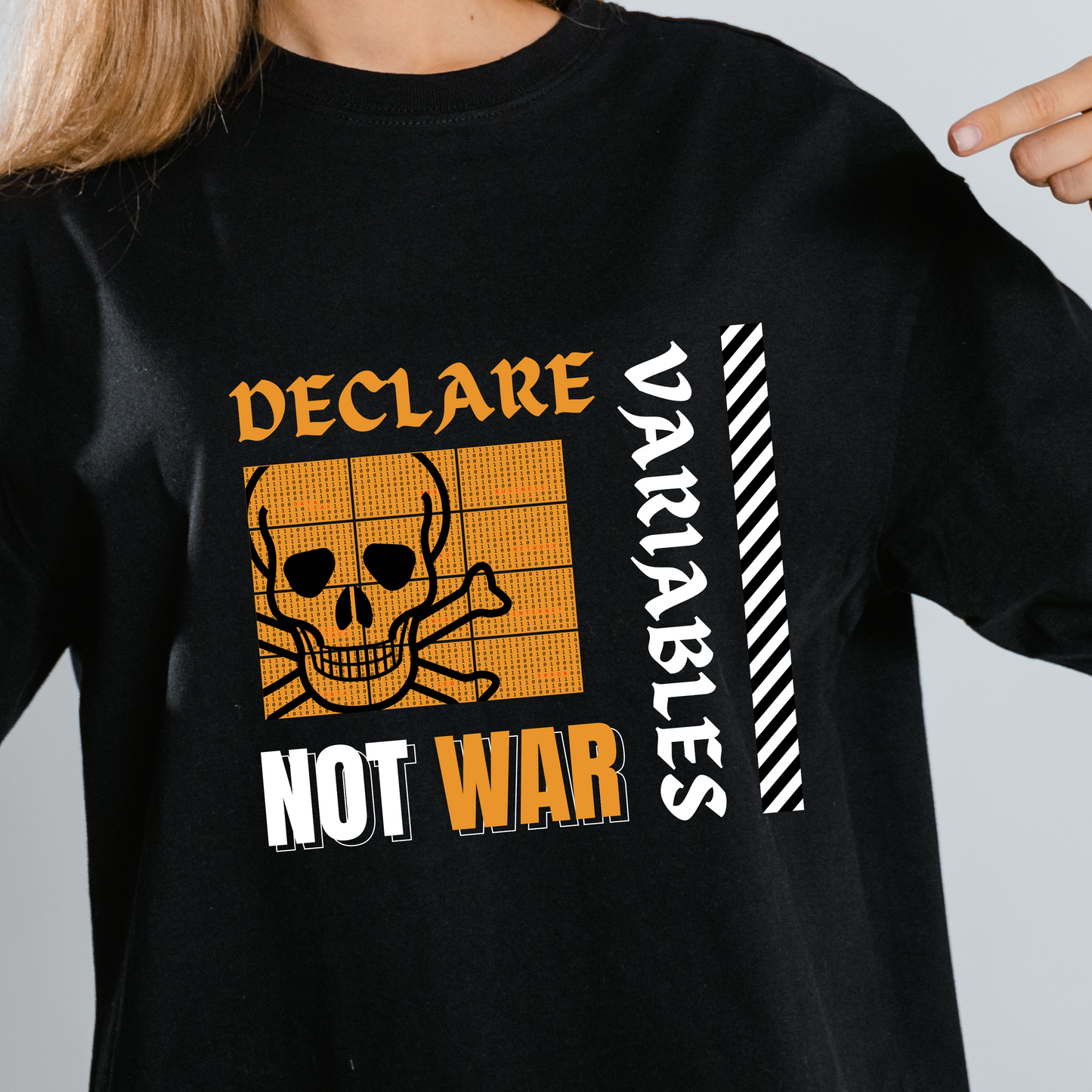 DECLARE VARIABLES NOT WAR