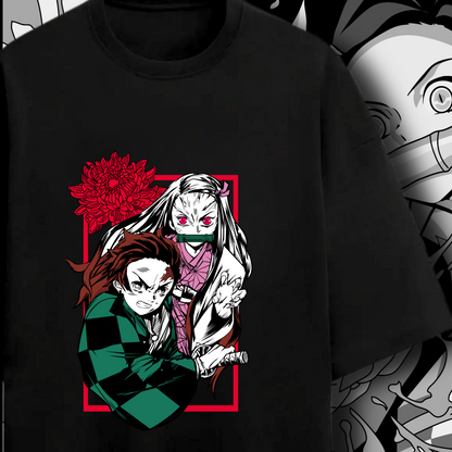 Tanjiro Nezuko Oversized T-Shirt