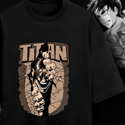 Eren Yeager Attack Titan Oversized T-Shirt