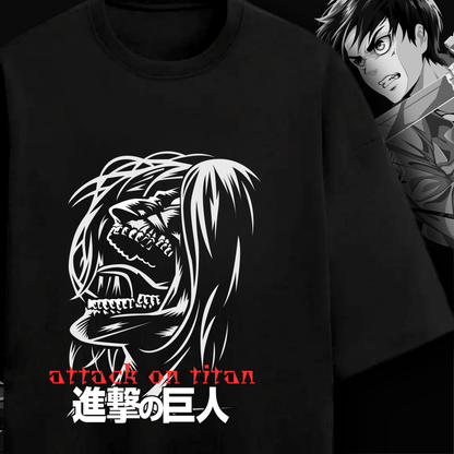 Eren Yeager Attack Titan Oversized T-Shirt