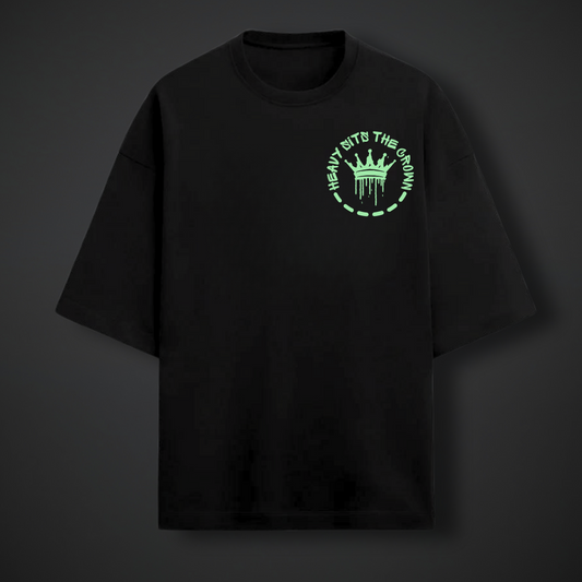 THE CROWN - GLOW IN THE DARK OVERSIZED T-SHIRT