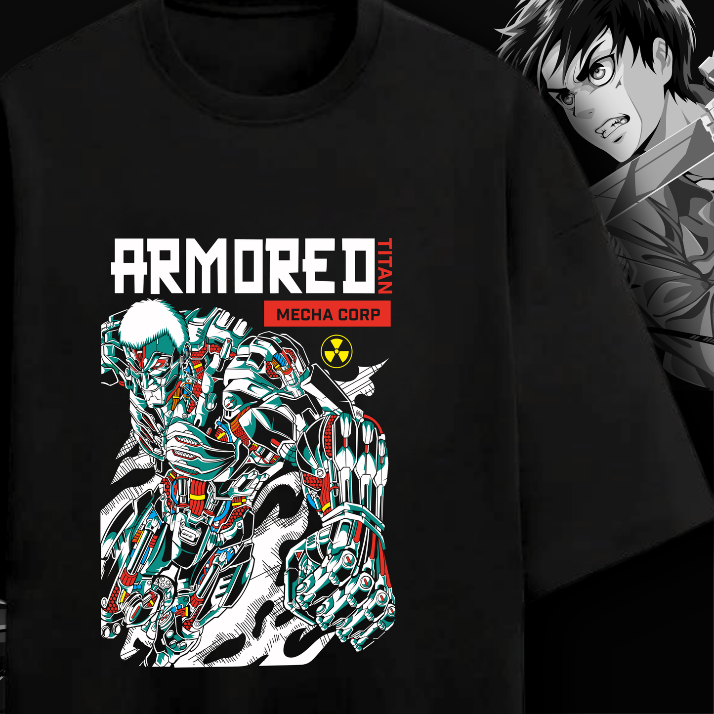 Armored Titan Oversized T-Shirt