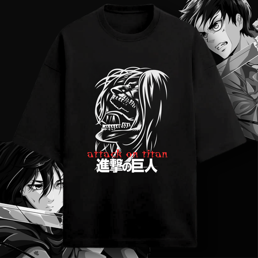 Eren Yeager Attack Titan Oversized T-Shirt