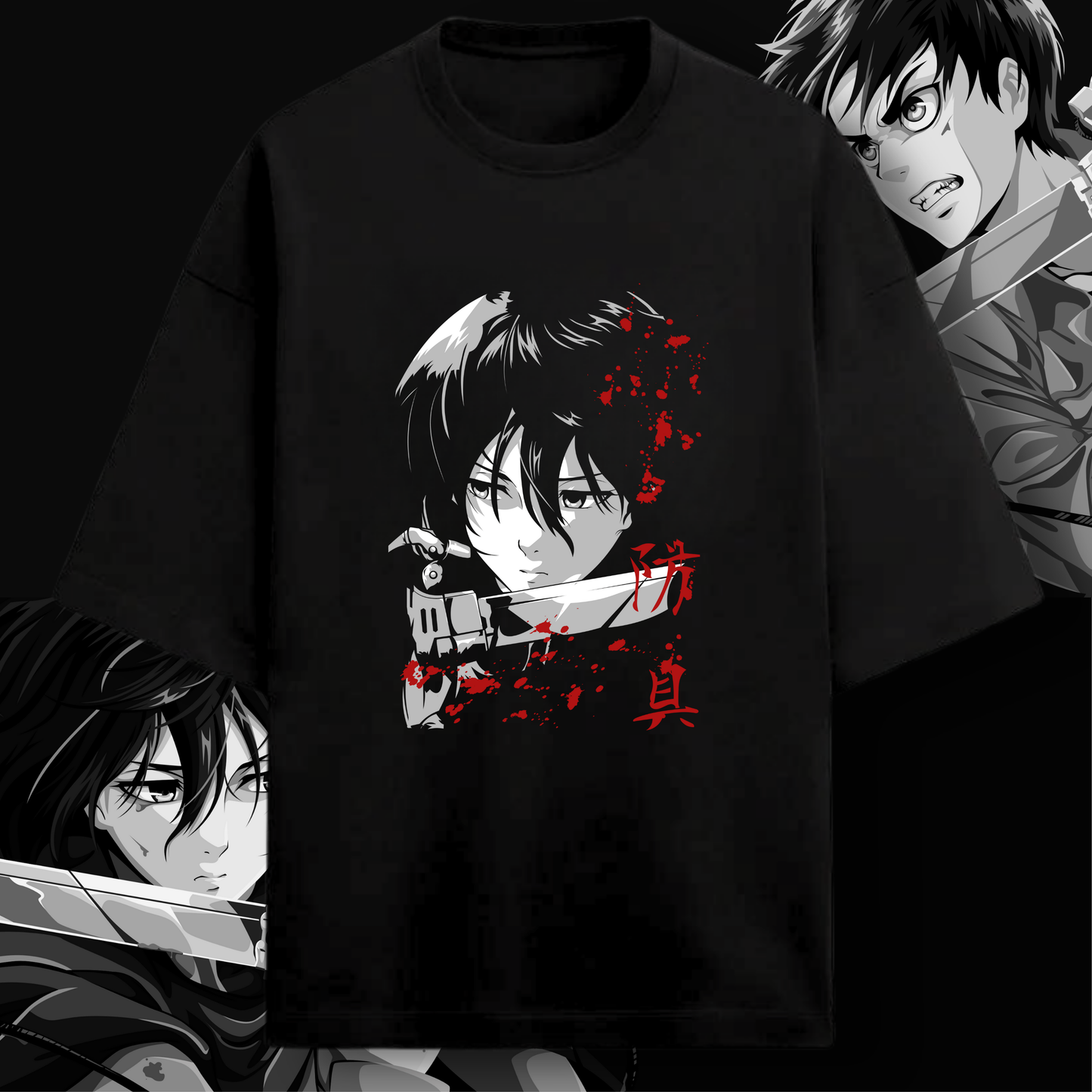 Mikasa Ackerman Oversized T-Shirt